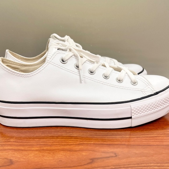 White platform converse shoes - Picture 4 of 8